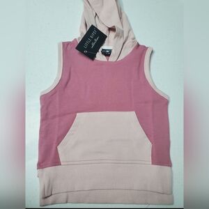 Little bipsy 12-18m hoodie tank top NWT